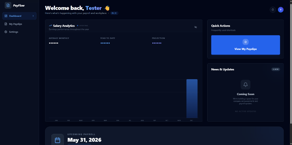 Payflow Dashboard